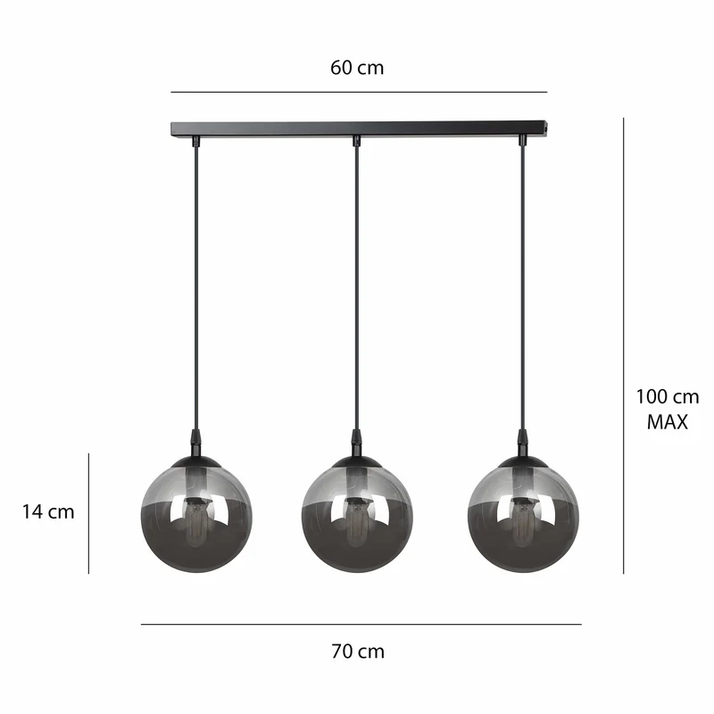 Globe Verre Suspension