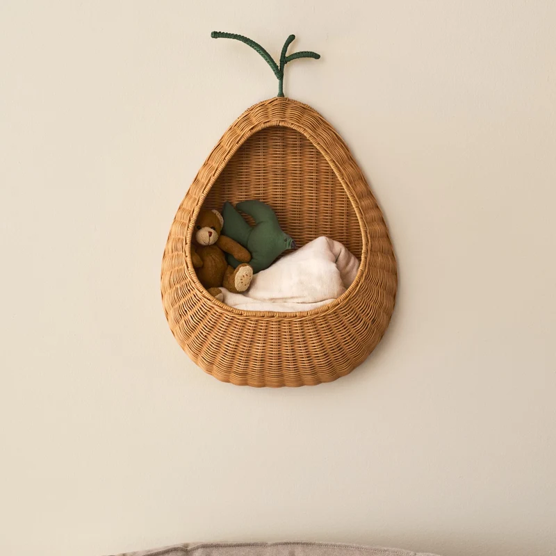Ferm Living Pear Braided Wall Pocket