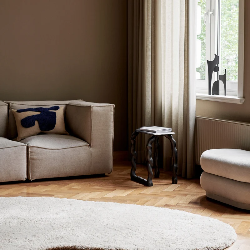 Ferm Living Lay Cushion - Rectangular - Sand/Sugar Kelp