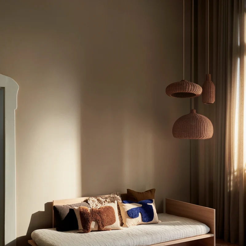 Ferm Living Lay Cushion - Rectangular - Sand/Sugar Kelp