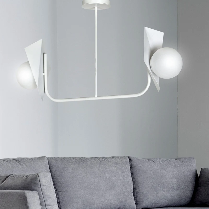Luminaire Blanc Salon