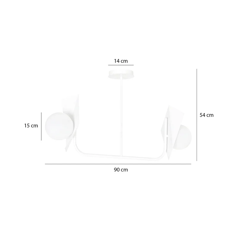 Luminaire Blanc Salon