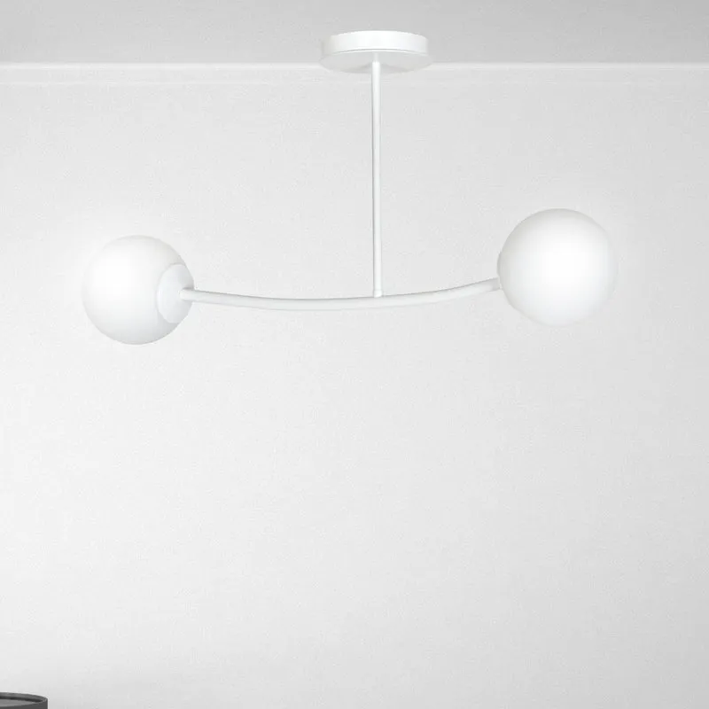 Luminaire Globe Verre Blanc