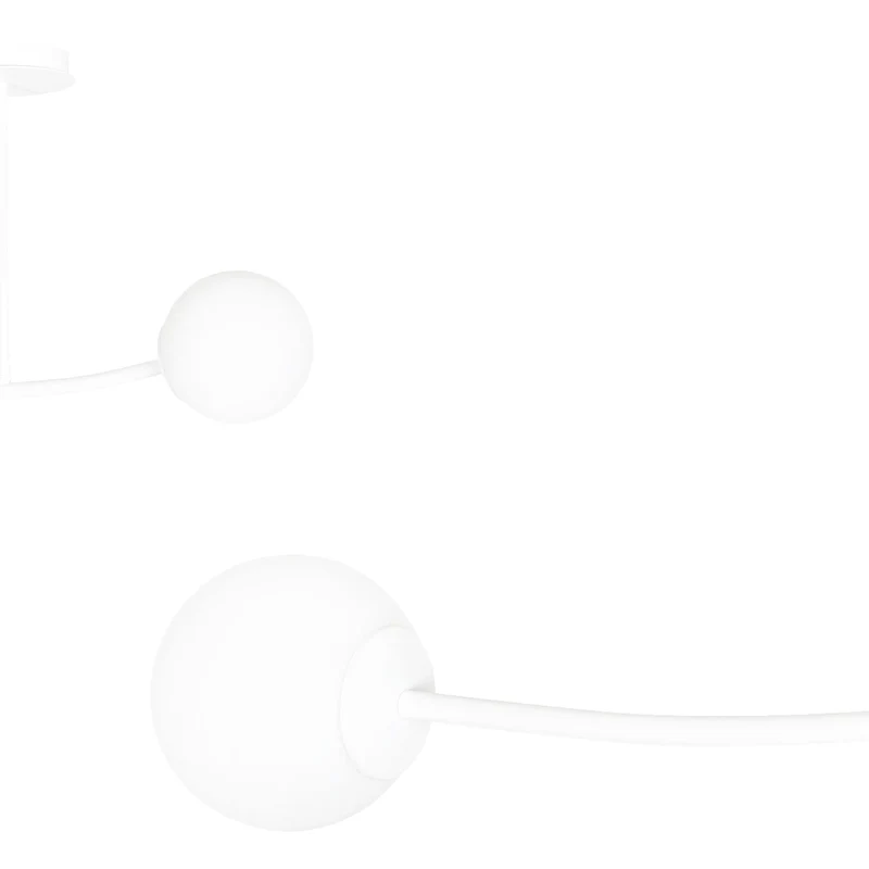 Luminaire Globe Verre Blanc