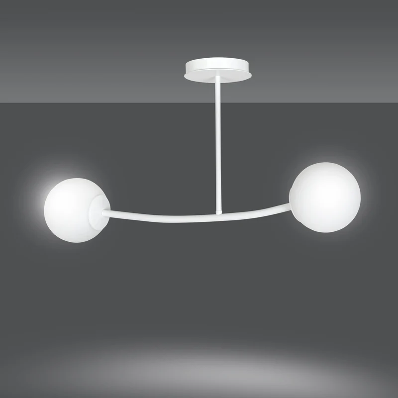 Luminaire Globe Verre Blanc