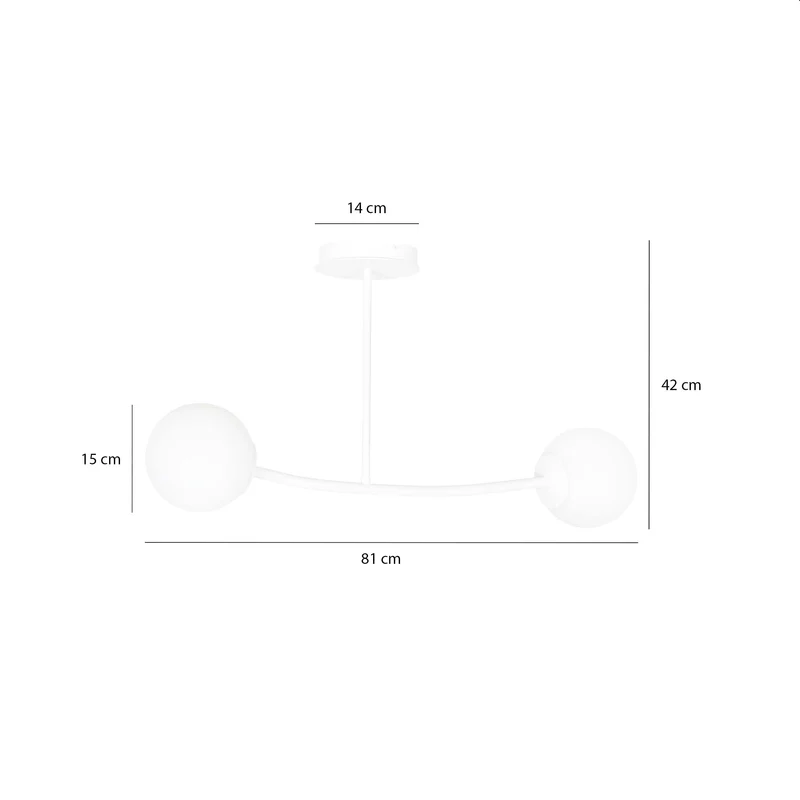 Luminaire Globe Verre Blanc