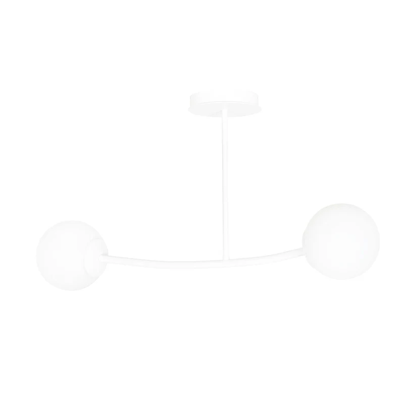Luminaire Globe Verre Blanc