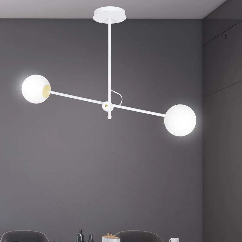 Plafonnier Design Blanc