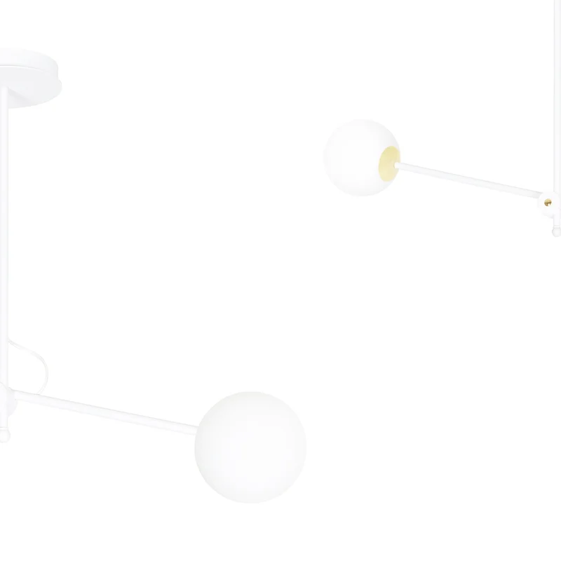 Plafonnier Design Blanc