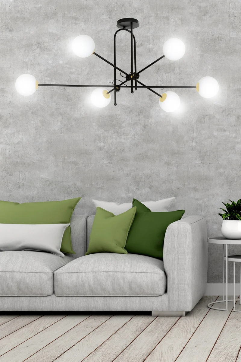 Eclairage Salon Plafond