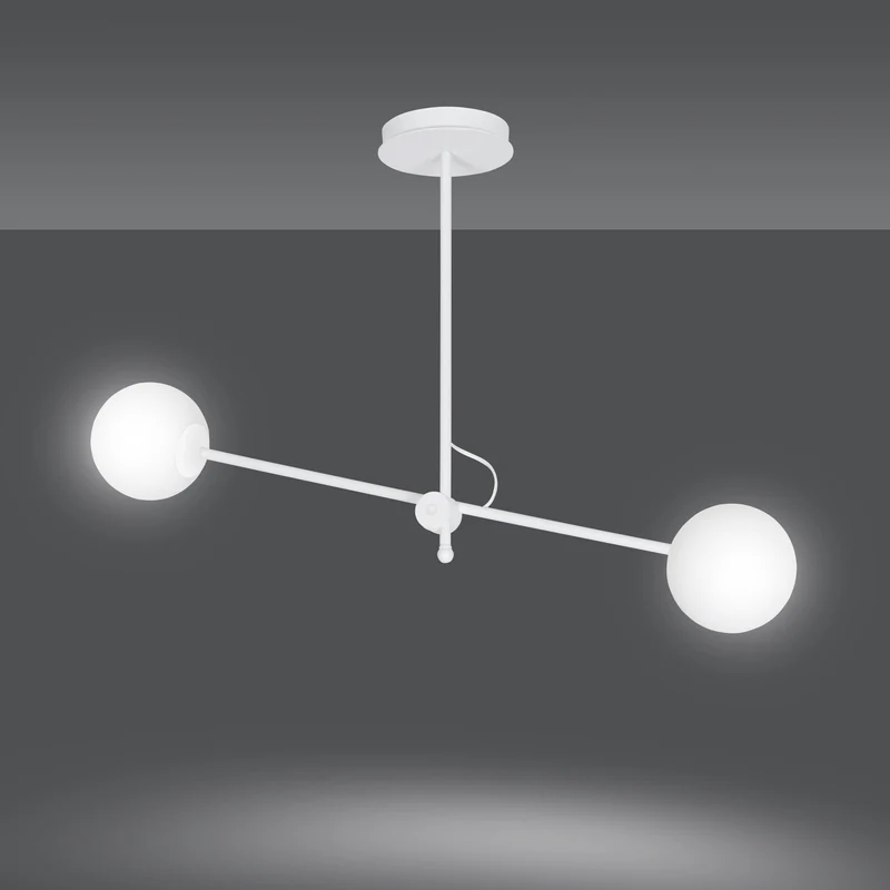 Plafonnier Blanc Design