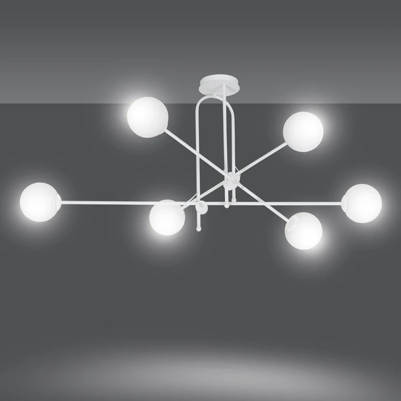 Suspension Luminaire Design Blanc