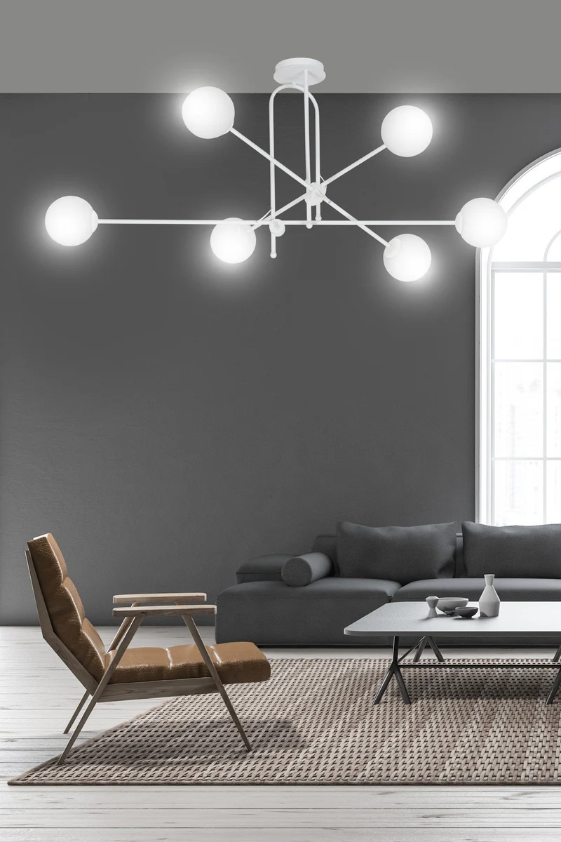Suspension Luminaire Design Blanc