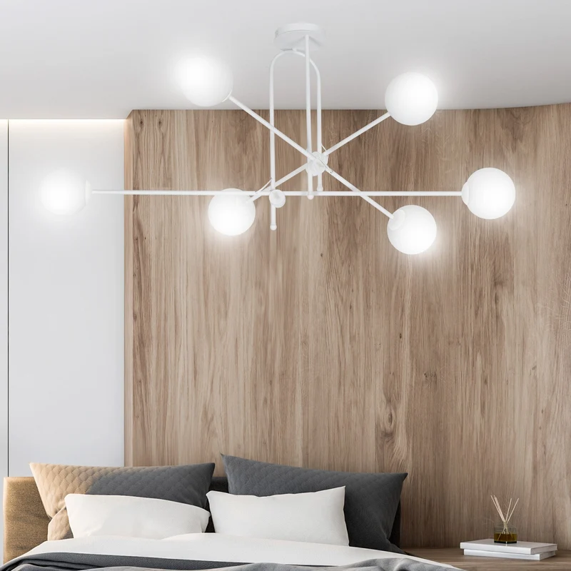 Suspension Luminaire Design Blanc