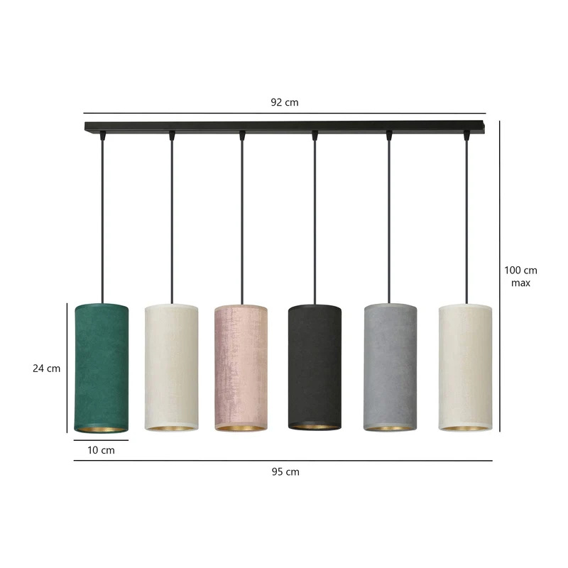 Suspension Luminaire Multicolore