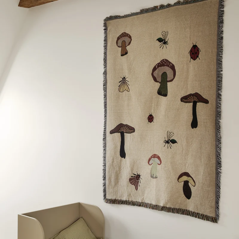 Ferm Living Forest Tapestry Blanket