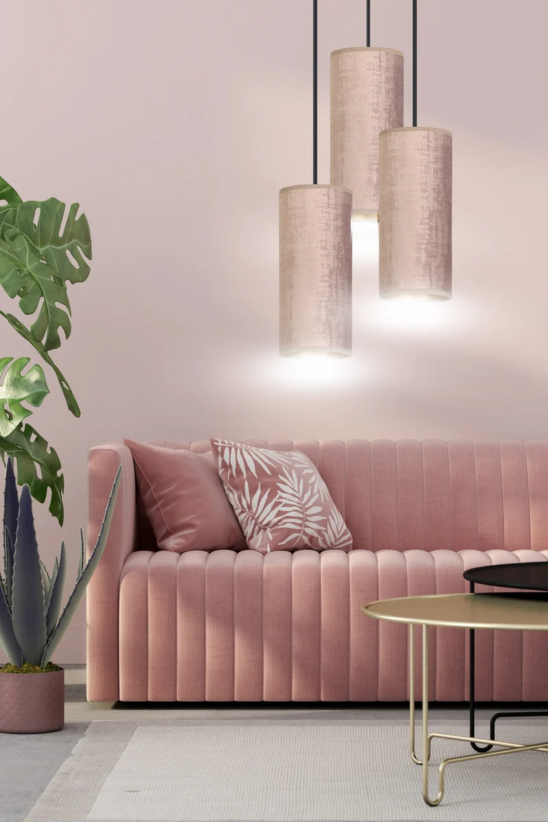 Luminaire Rose Gold