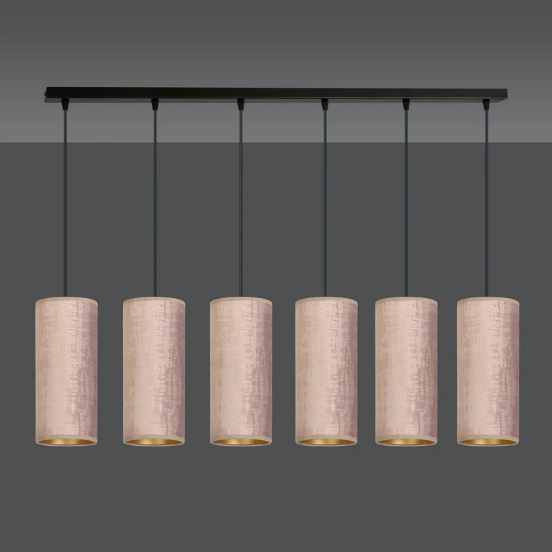 Lustre Tissu Rose