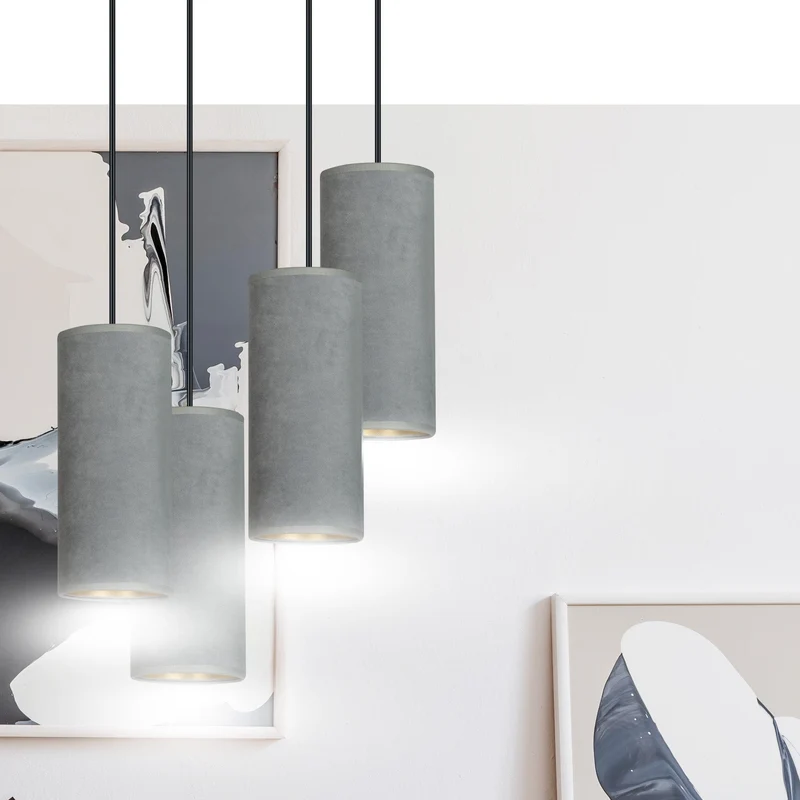 Luminaire Industriel Gris