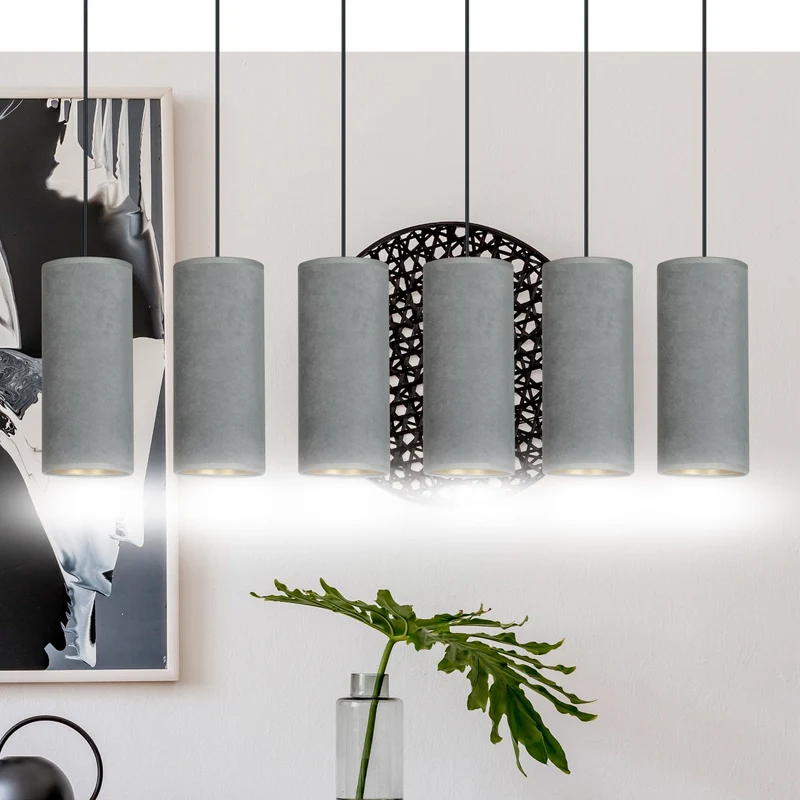 Lustre Moderne Gris
