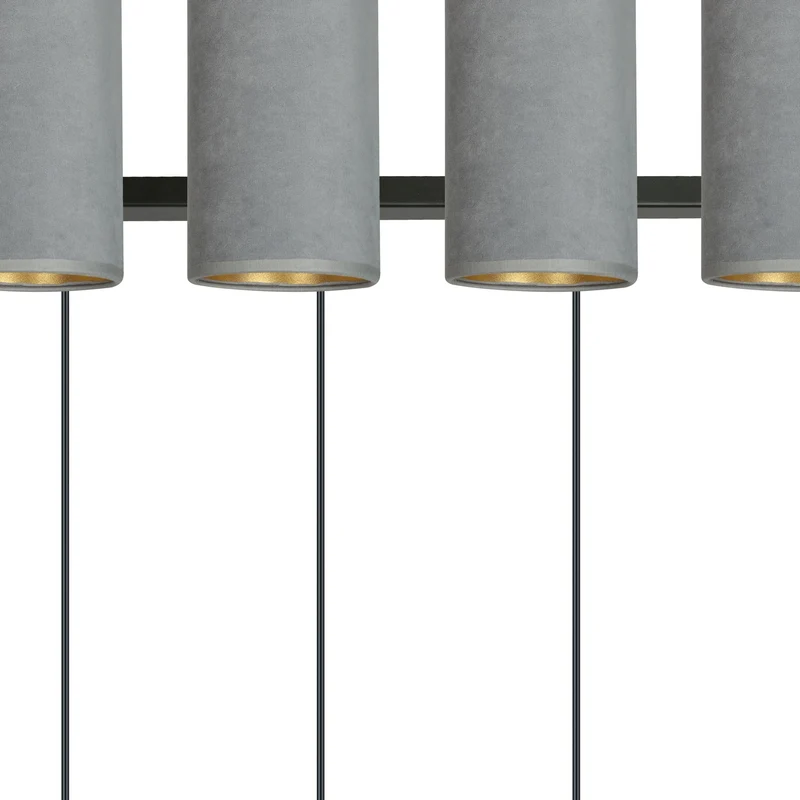 Lustre gris salon