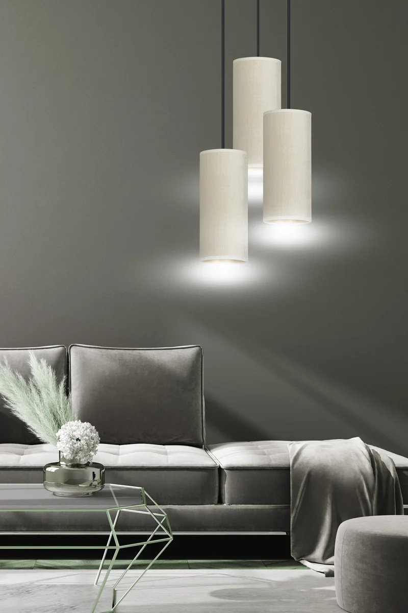 Suspension Chambre Beige