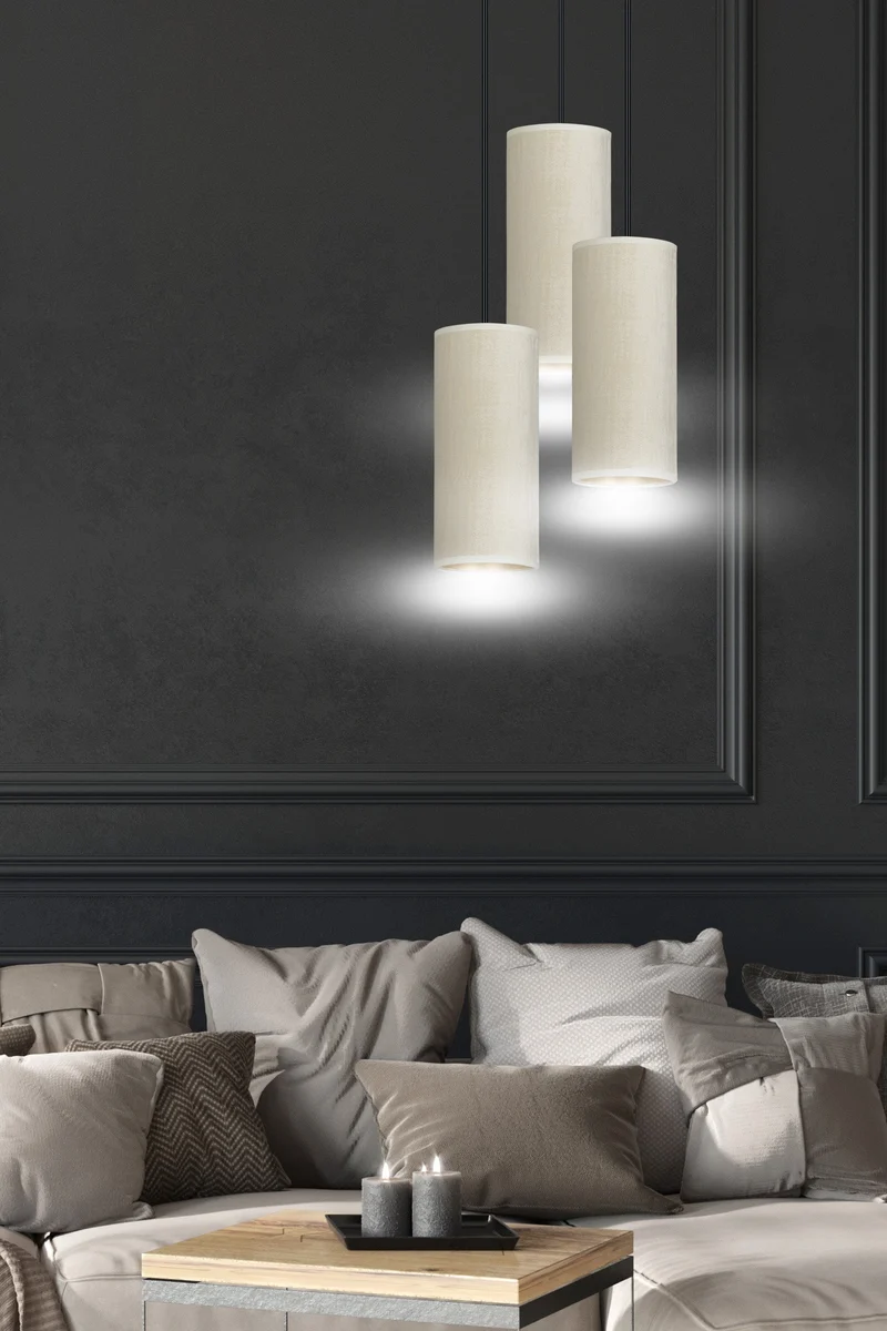 Suspension Chambre Beige