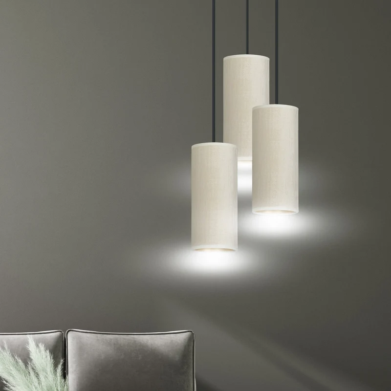 Suspension Chambre Beige
