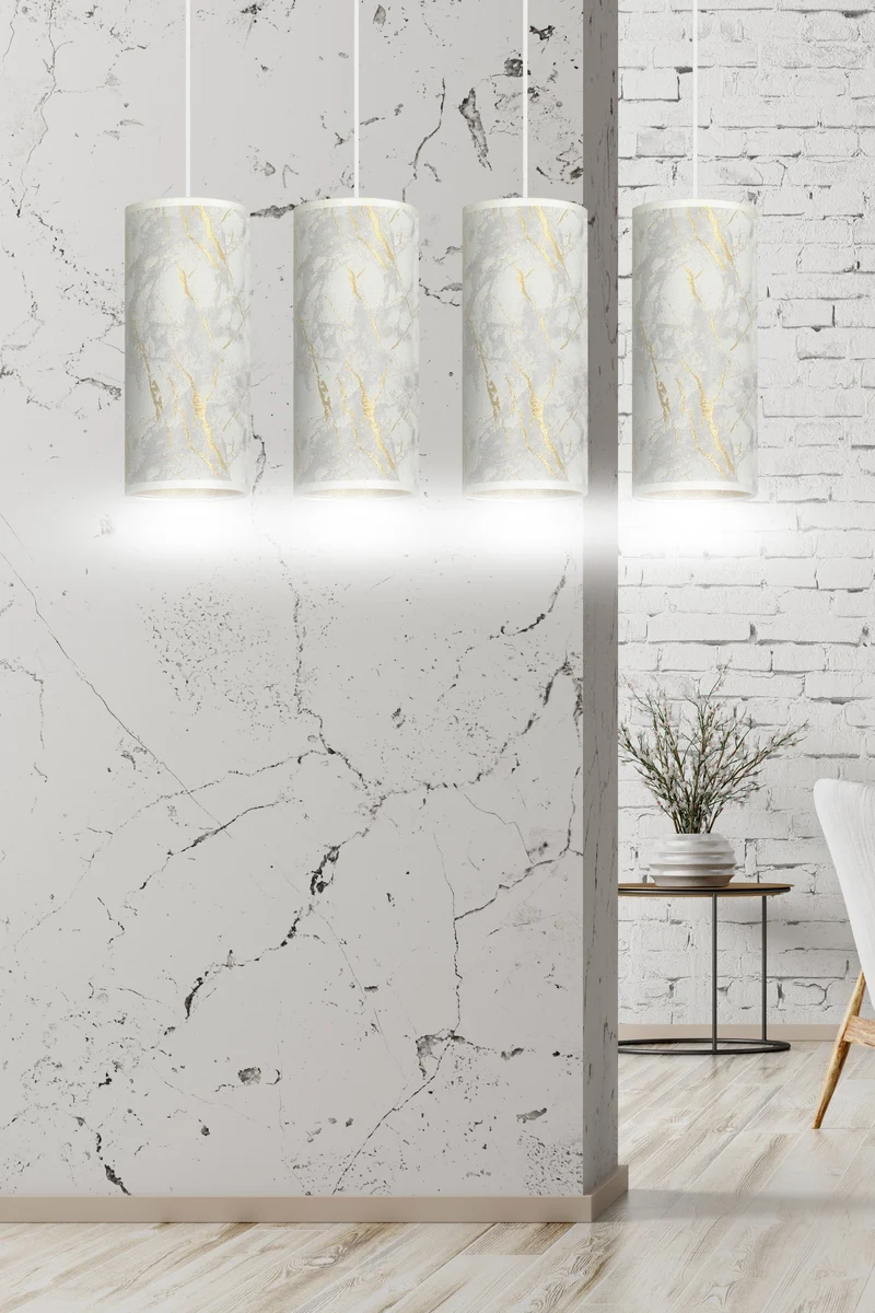 Karli 4 Wh Marbel White