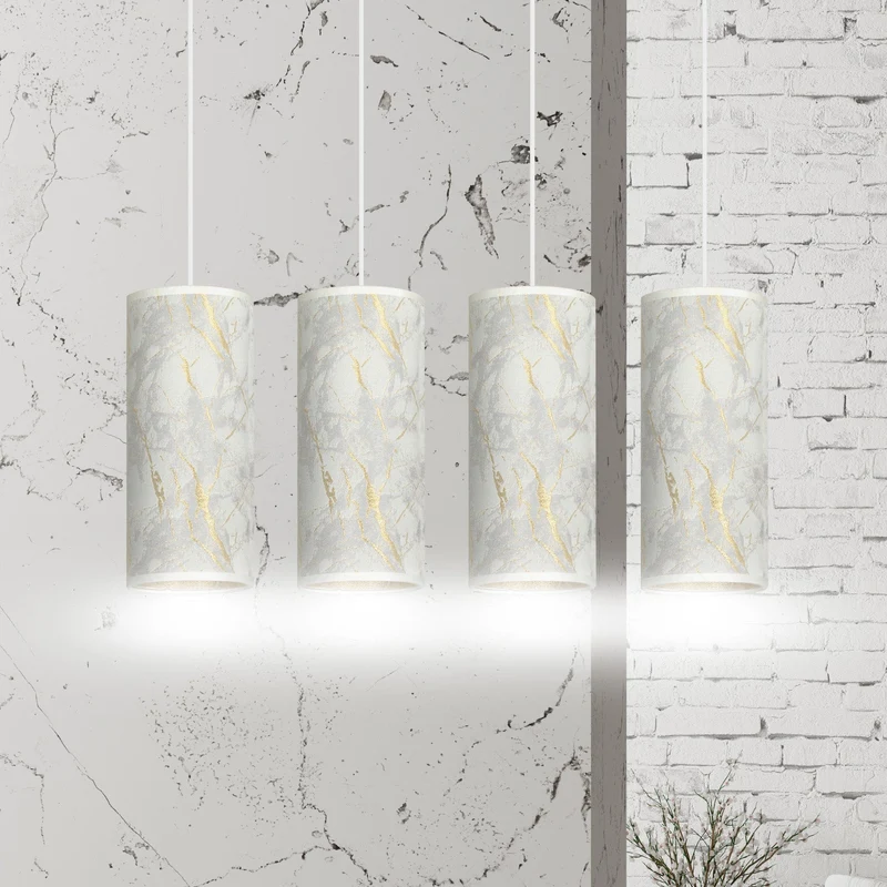 Karli 4 Wh Marbel White