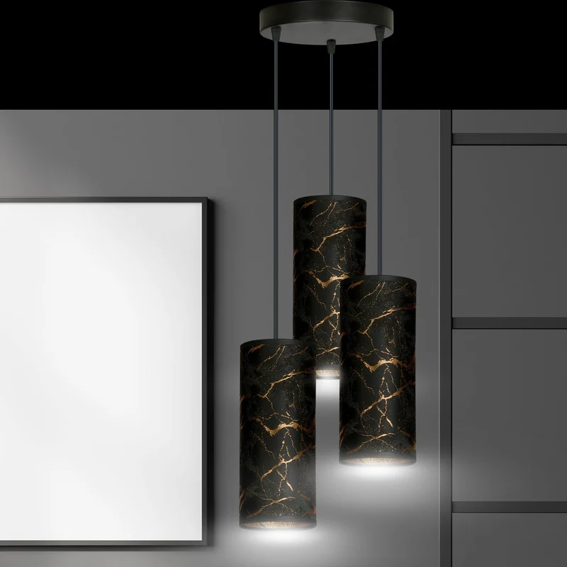 Karli 3 Bl Premium Marbel Black