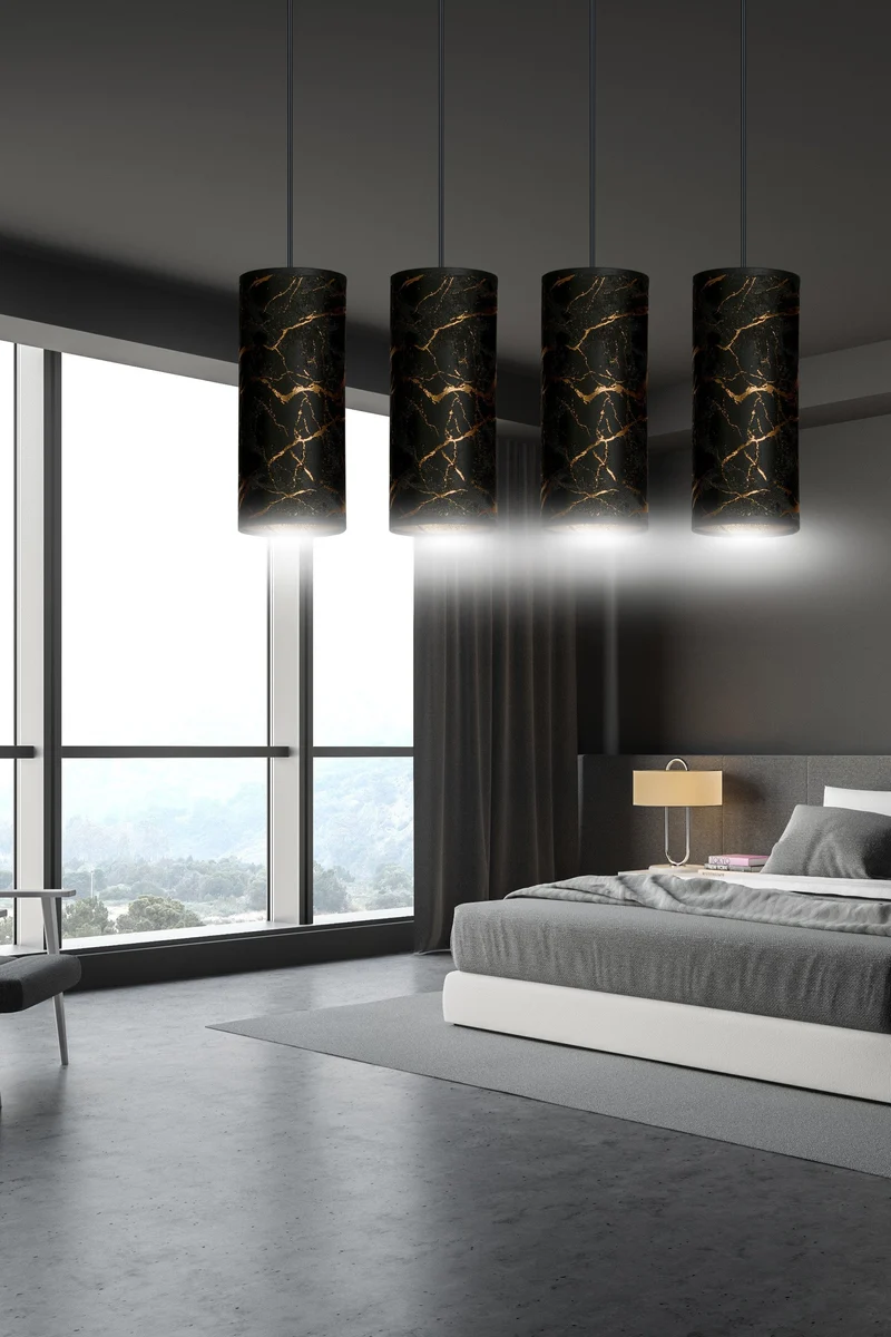 Karli 4 Bl Marbel Black