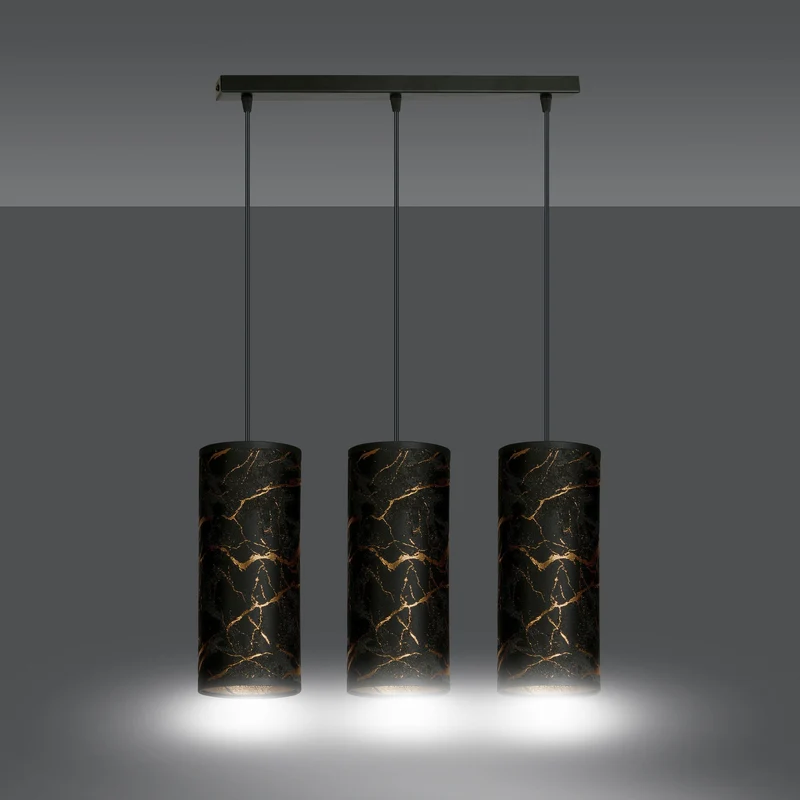 Karli 3 Bl Marbel Black
