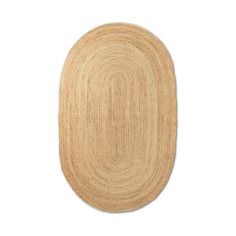 Ferm Living Eternal Oval Jute Rug