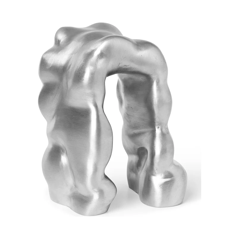 Ferm Living Morf Sculpture - Brushed Aluminium
