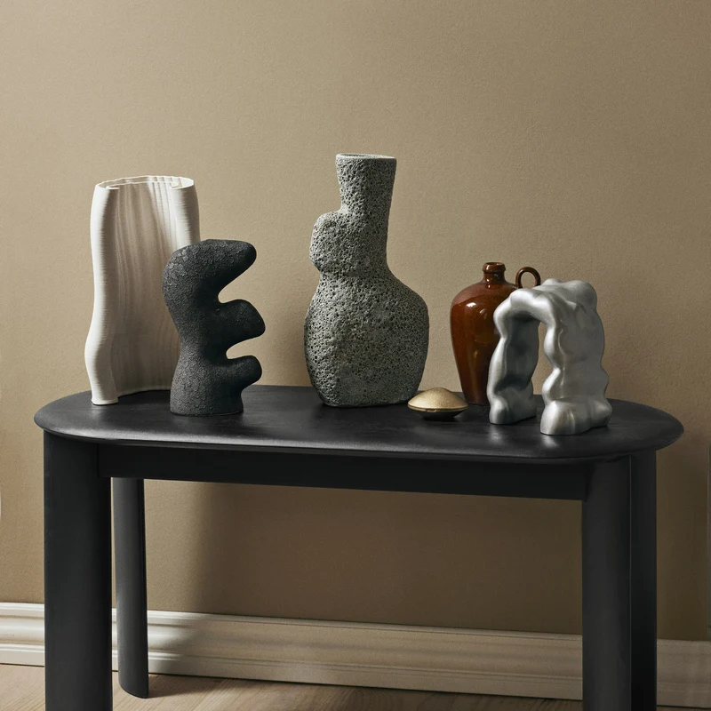 Ferm Living Morf Sculpture - Brushed Aluminium