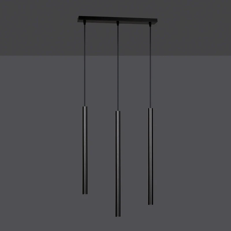 Luminaire Noir Suspension