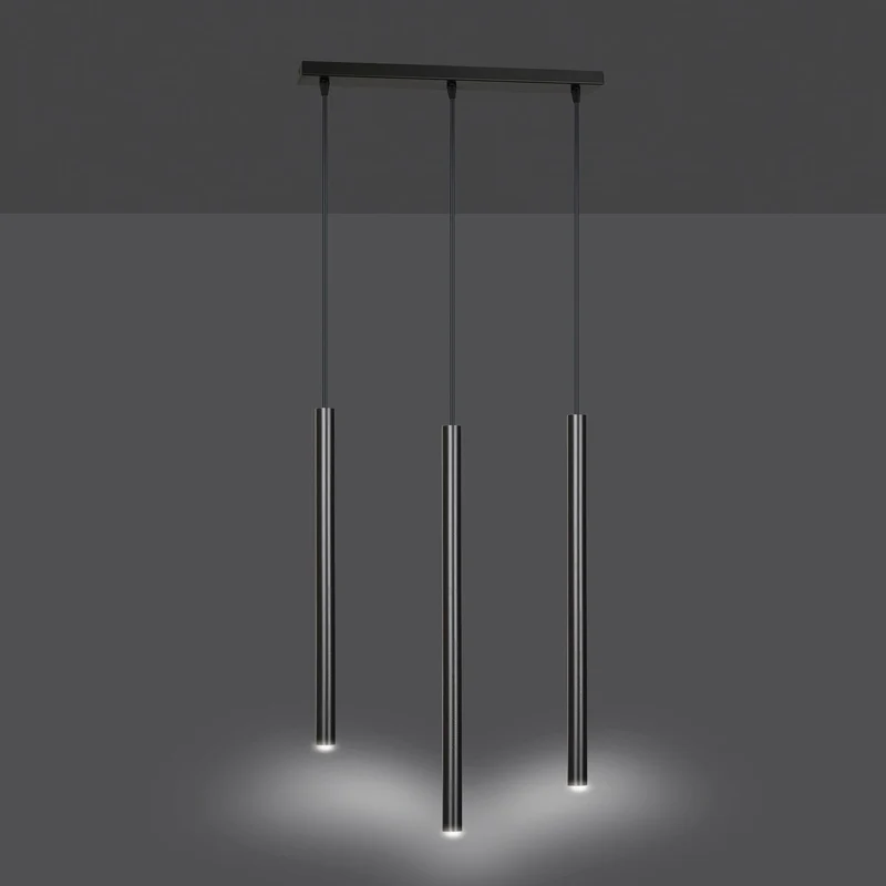 Luminaire Noir Suspension
