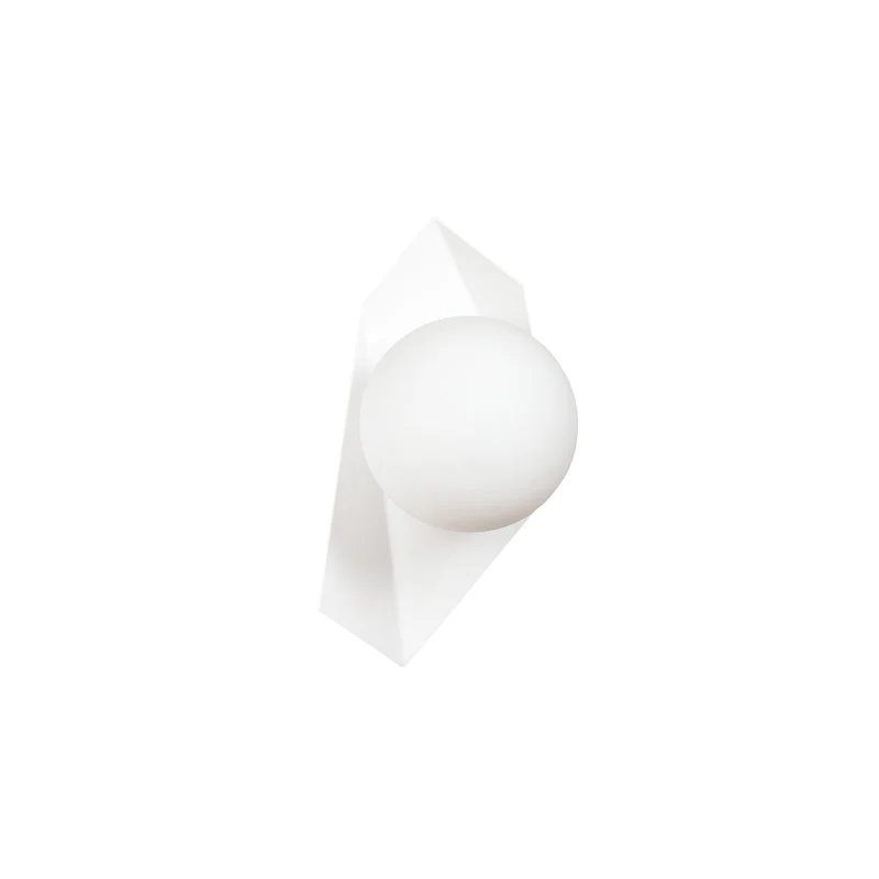 Applique Murale Boule Blanche