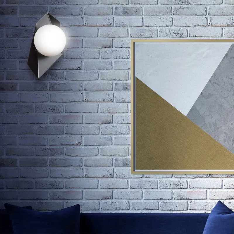 Applique Murale Opaline