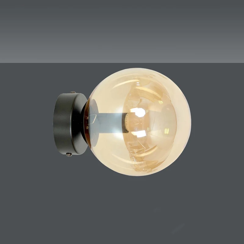 Applique Murale Boule En Verre