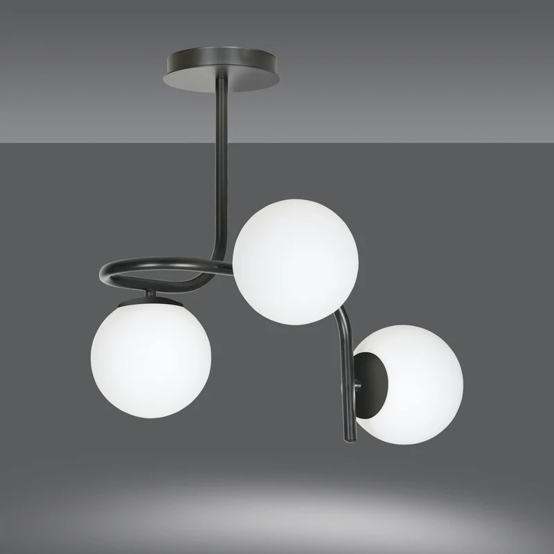 Plafonnier Industriel 3 Ampoules