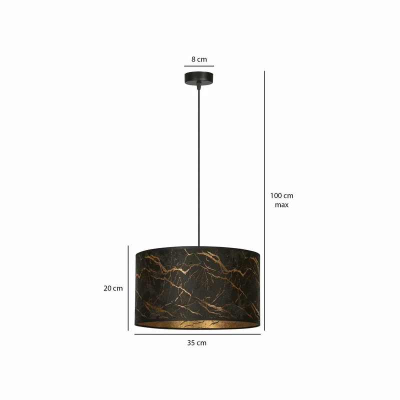 Broddi 1 Bl Marbel Black