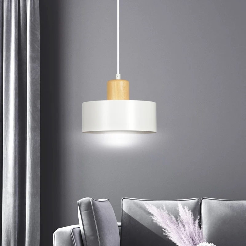 Luminaire Bois Blanc