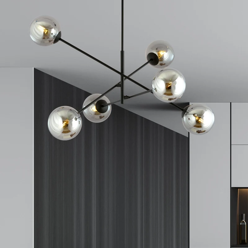 Luminaire Verre Fumé