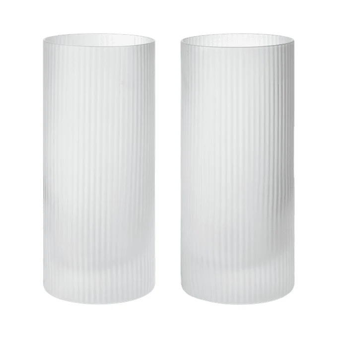 Ferm Living Ripple Highball Glasses - Set of 2