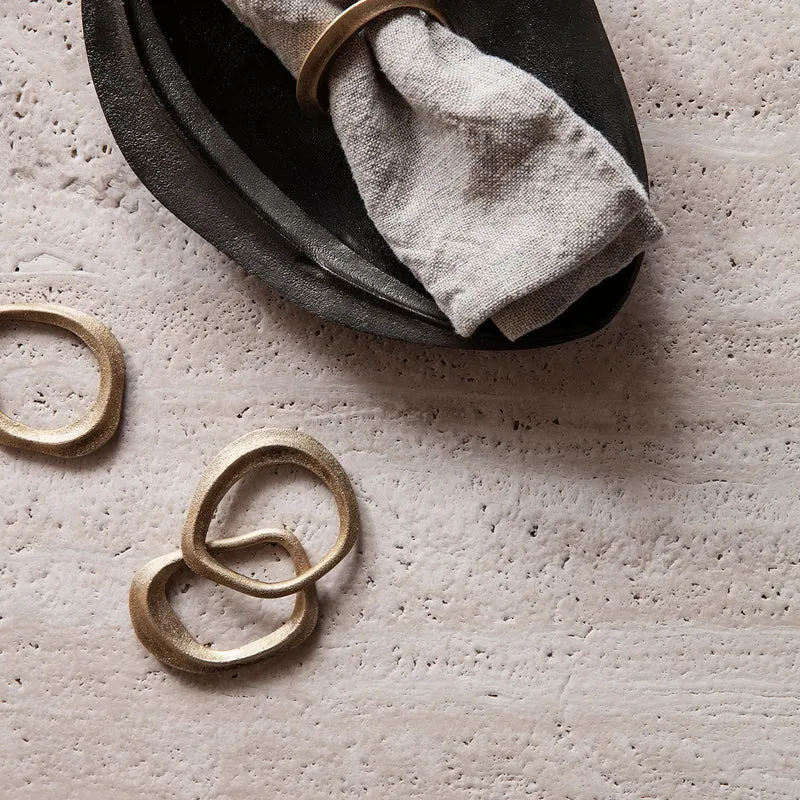 Ferm Living Flow Napkin Rings - Set of 4