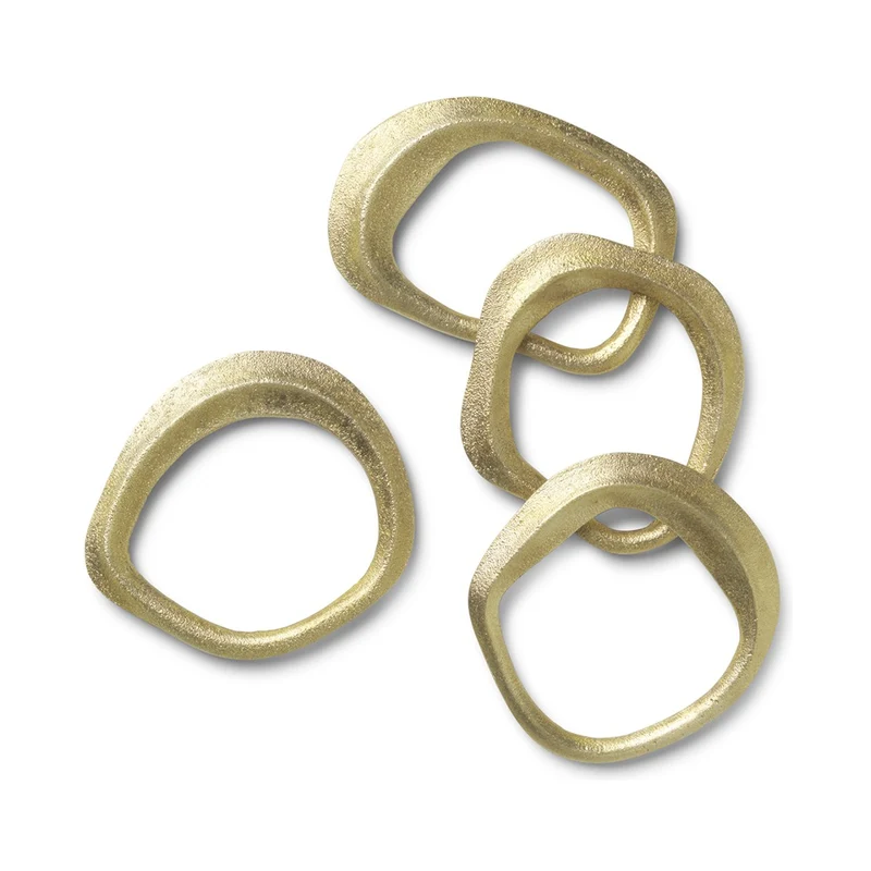 Ferm Living Flow Napkin Rings - Set of 4
