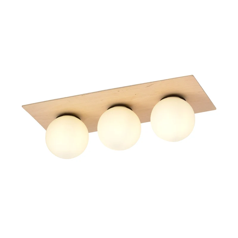 Plafonnier Blanc Et Or
