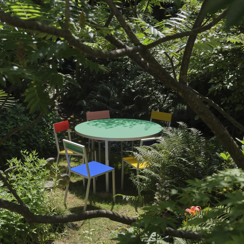 Valerie Objects Alu Dining Table Round